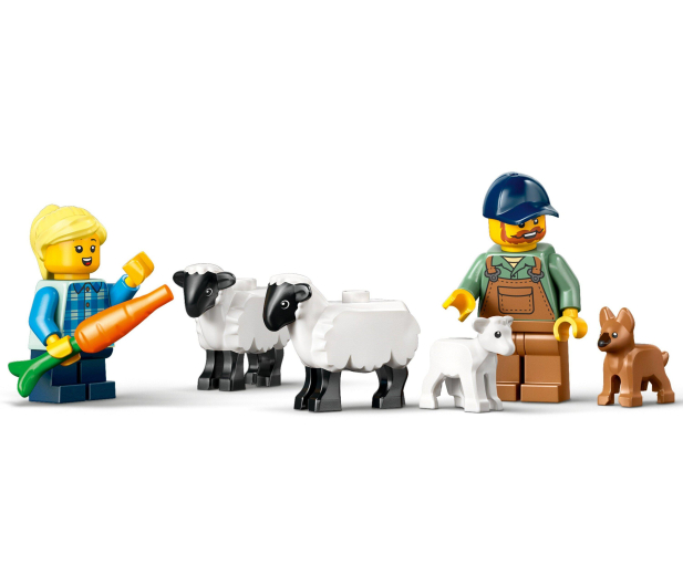 LEGO City 60461 Czerwony traktor z przyczepą i owcą - 1284267 - zdjęcie 5